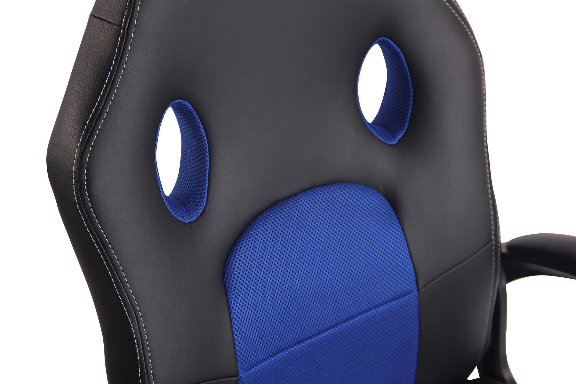 Sedia Gaming Elbing In Similpelle Nero/blu