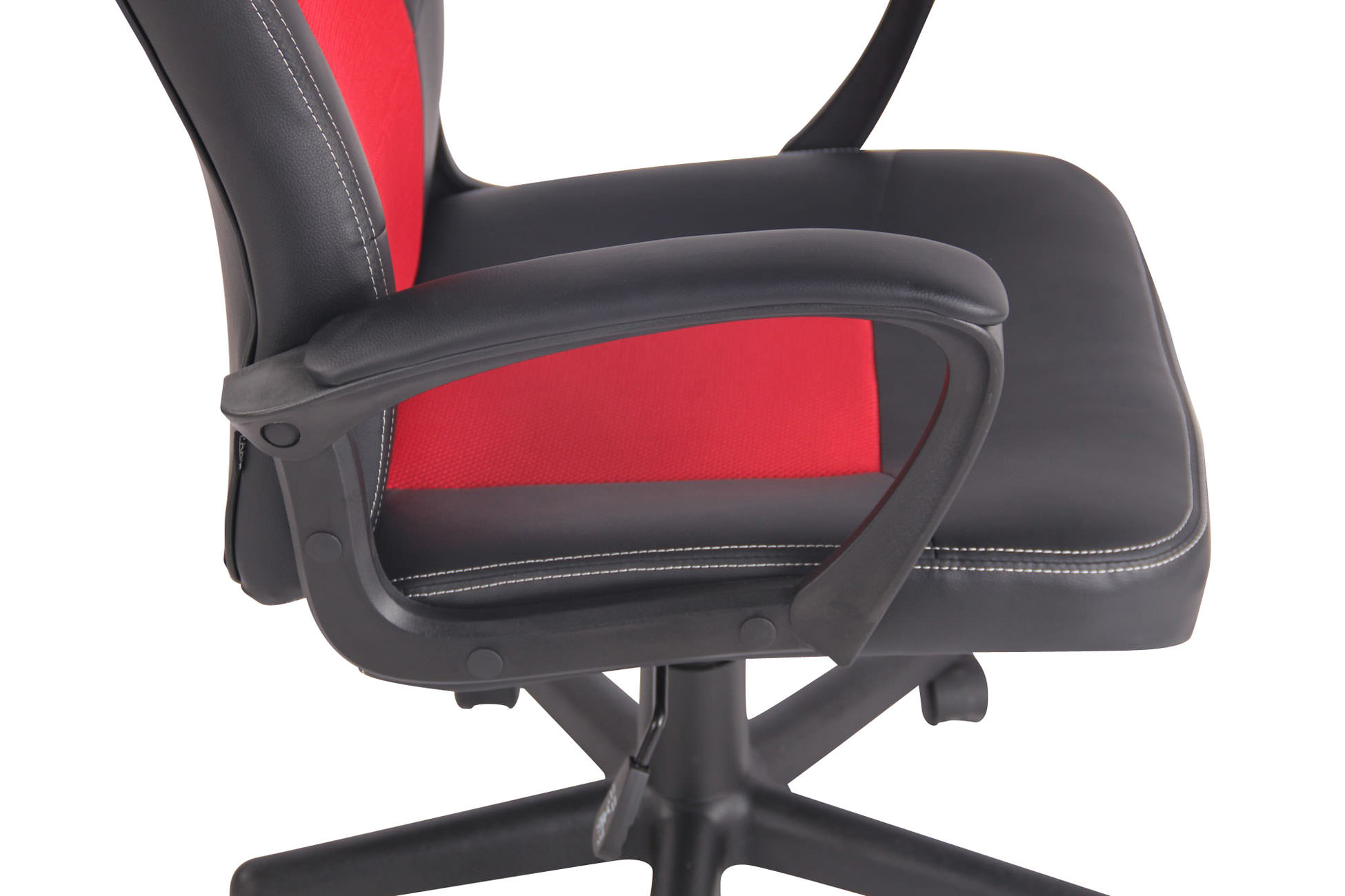 Sedia Gaming Elbing In Similpelle nero/rosso