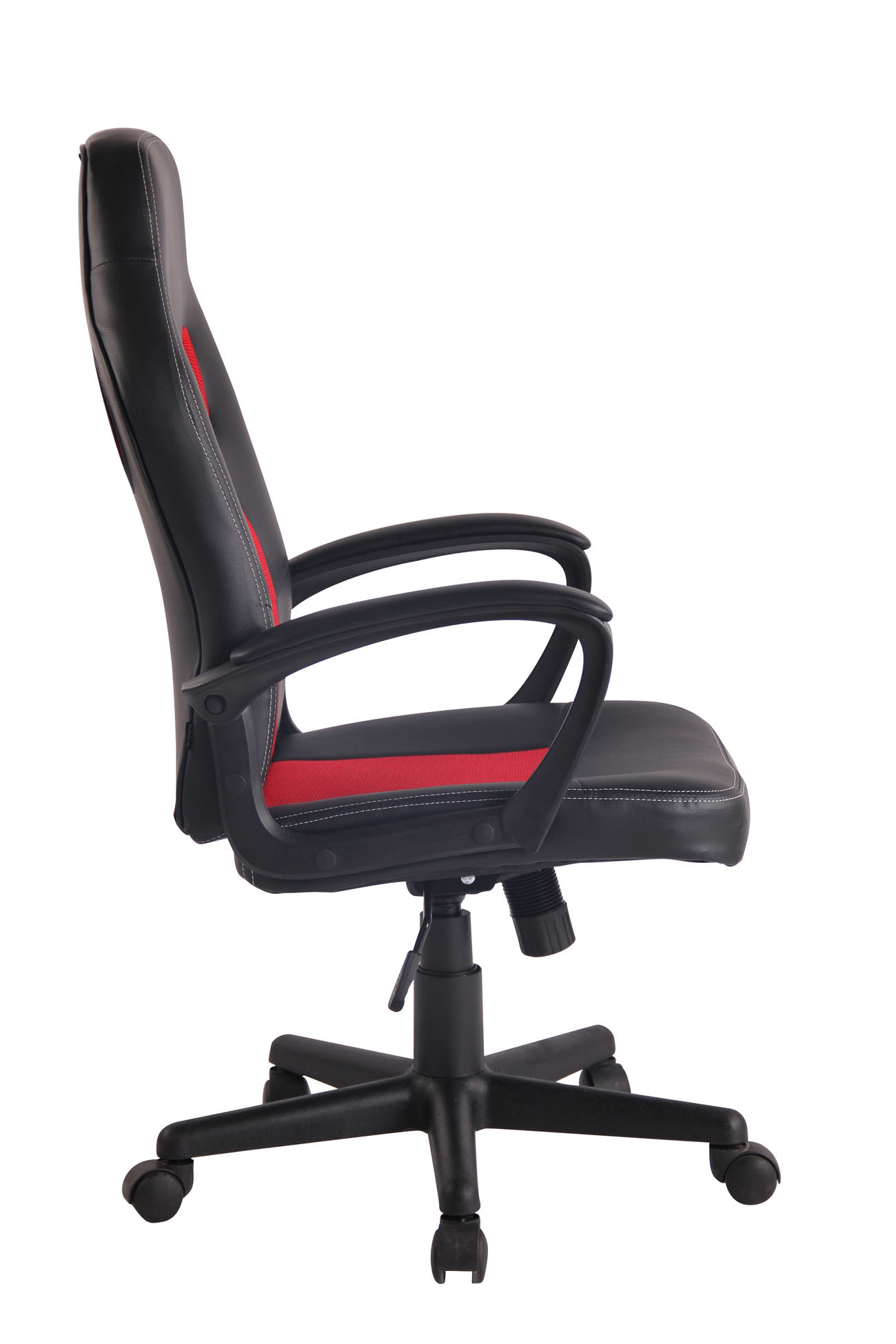 Sedia Gaming Elbing In Similpelle nero/rosso