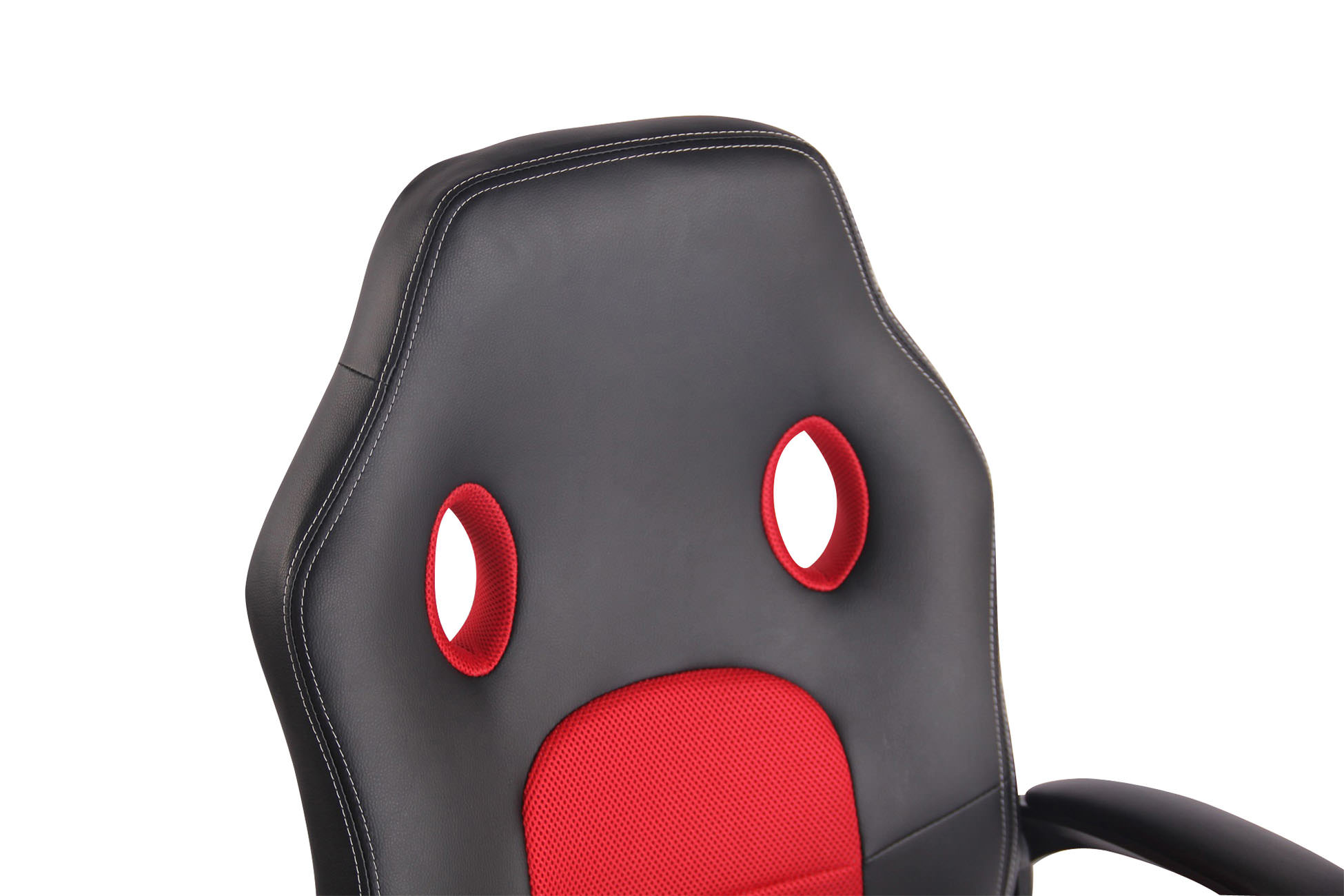 Sedia Gaming Elbing In Similpelle nero/rosso