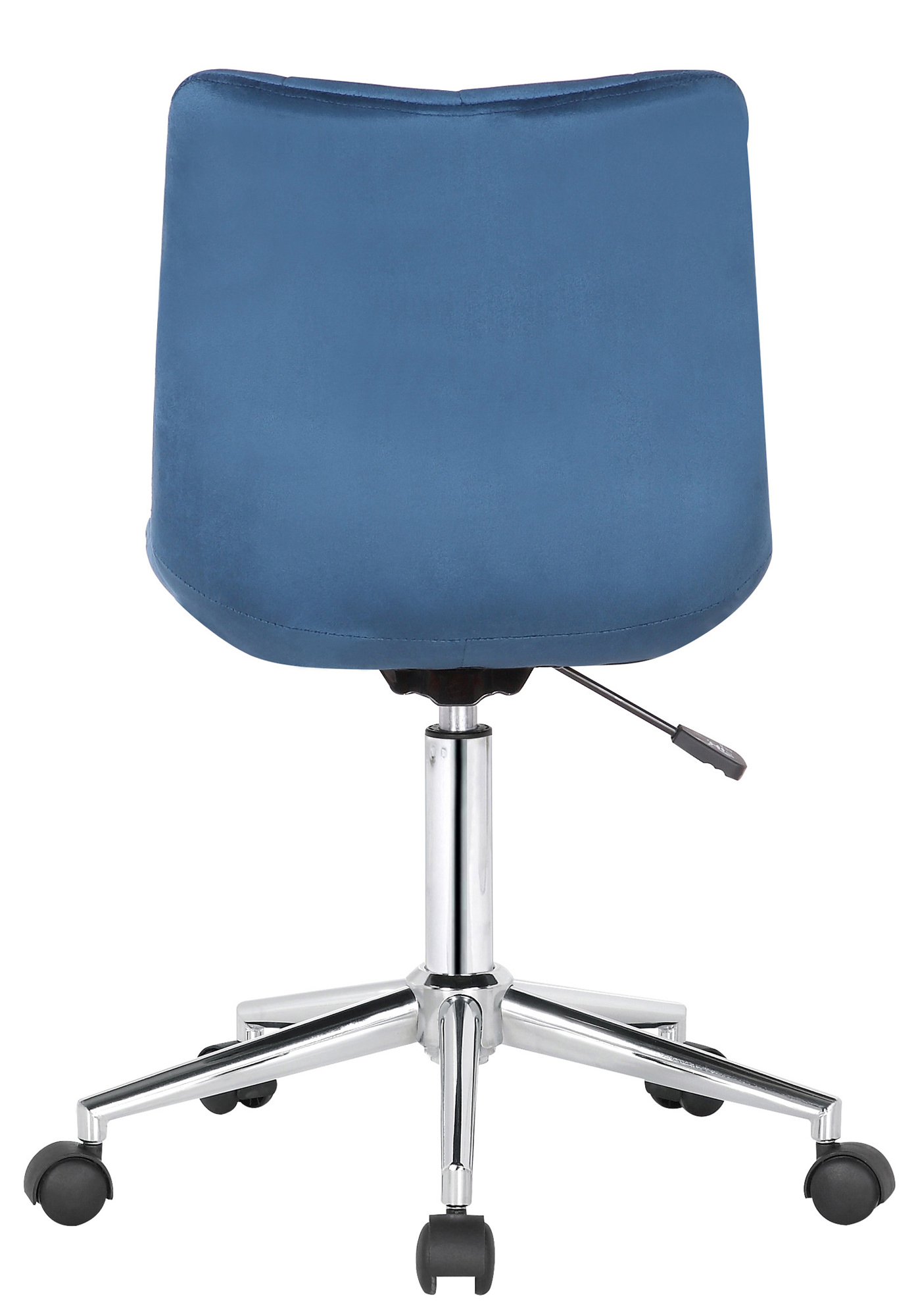 Sedia da ufficio Medford in velluto blu